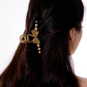 Barrette à Cheveux En Perles