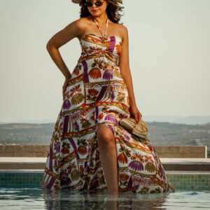 Robe longue pour femme